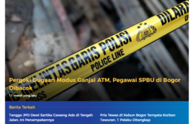 Pegawai SPBU di Bogor Dibacok Usai Pergoki Dugaan Modus Ganjal ATM
