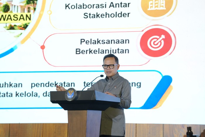Wamendagri Bima Arya Dorong Percepatan Penanganan Permukiman Kumuh Berbasis Komunitas